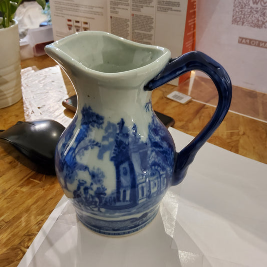 Willow Victoria Ware ironstone small jug