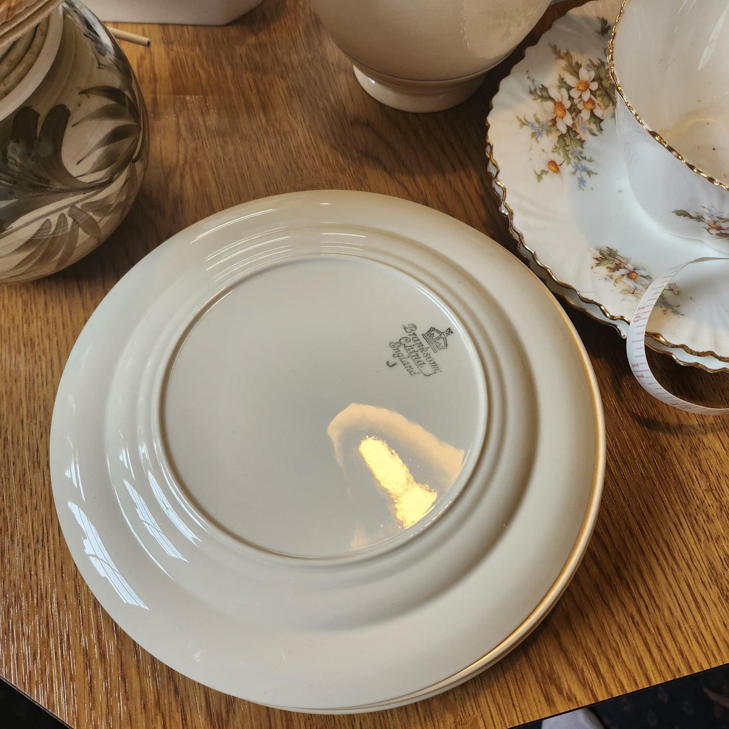Mid century Branksome china plate 21 cm