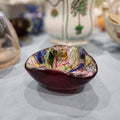Murano Glass Dish by Arte Vetraria Muranese 'AVEM'- Red