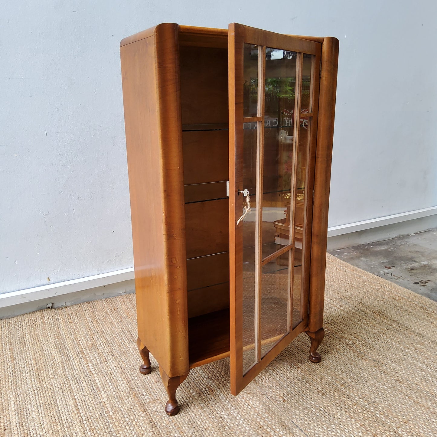 Mid century teak wood design cabinet