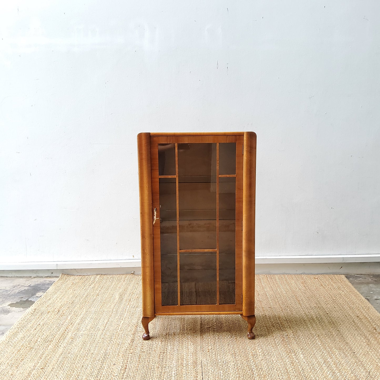 Mid century teak wood design cabinet