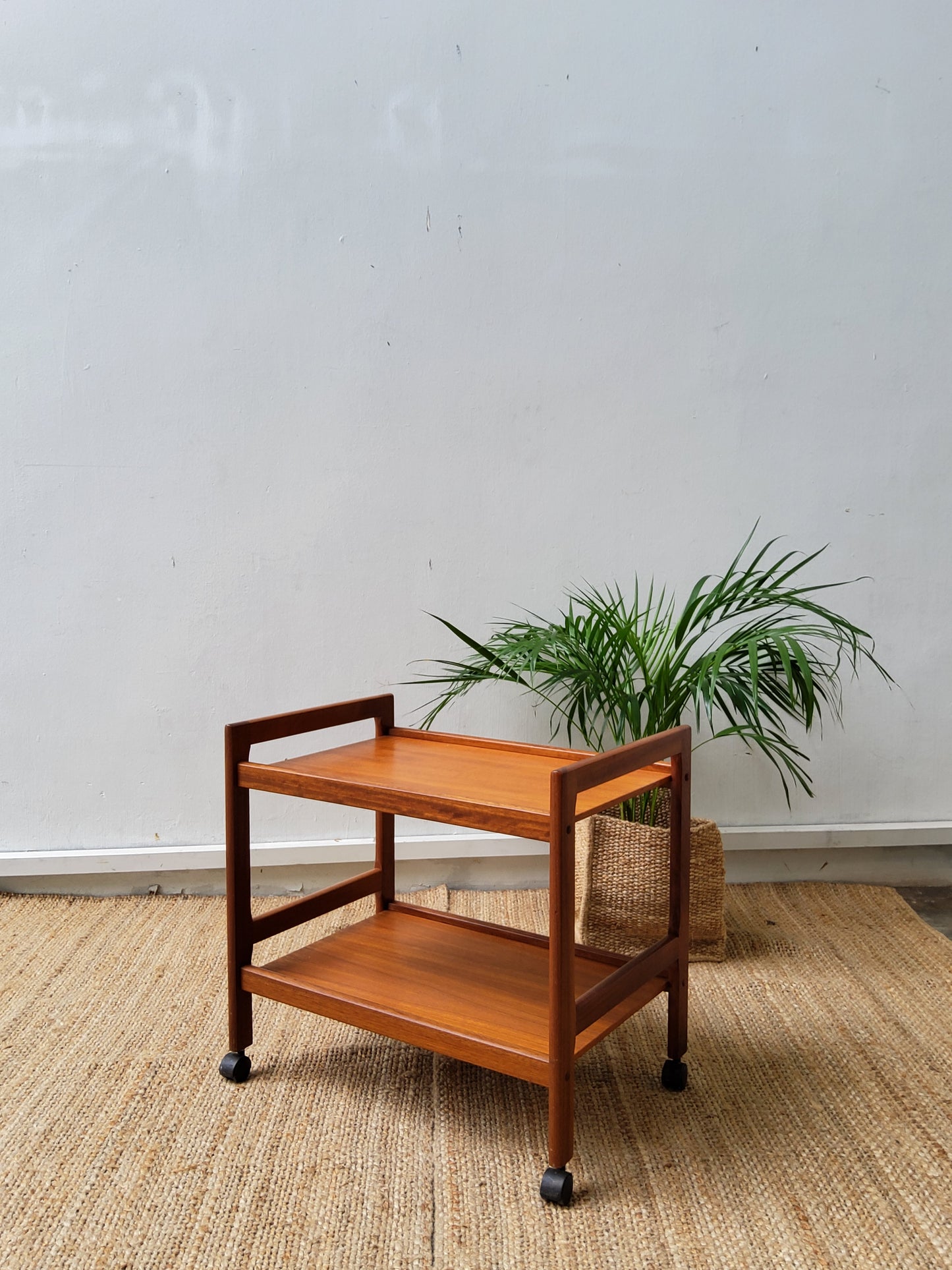 1960 Mid-century Danish Teak trolley/Bar cart