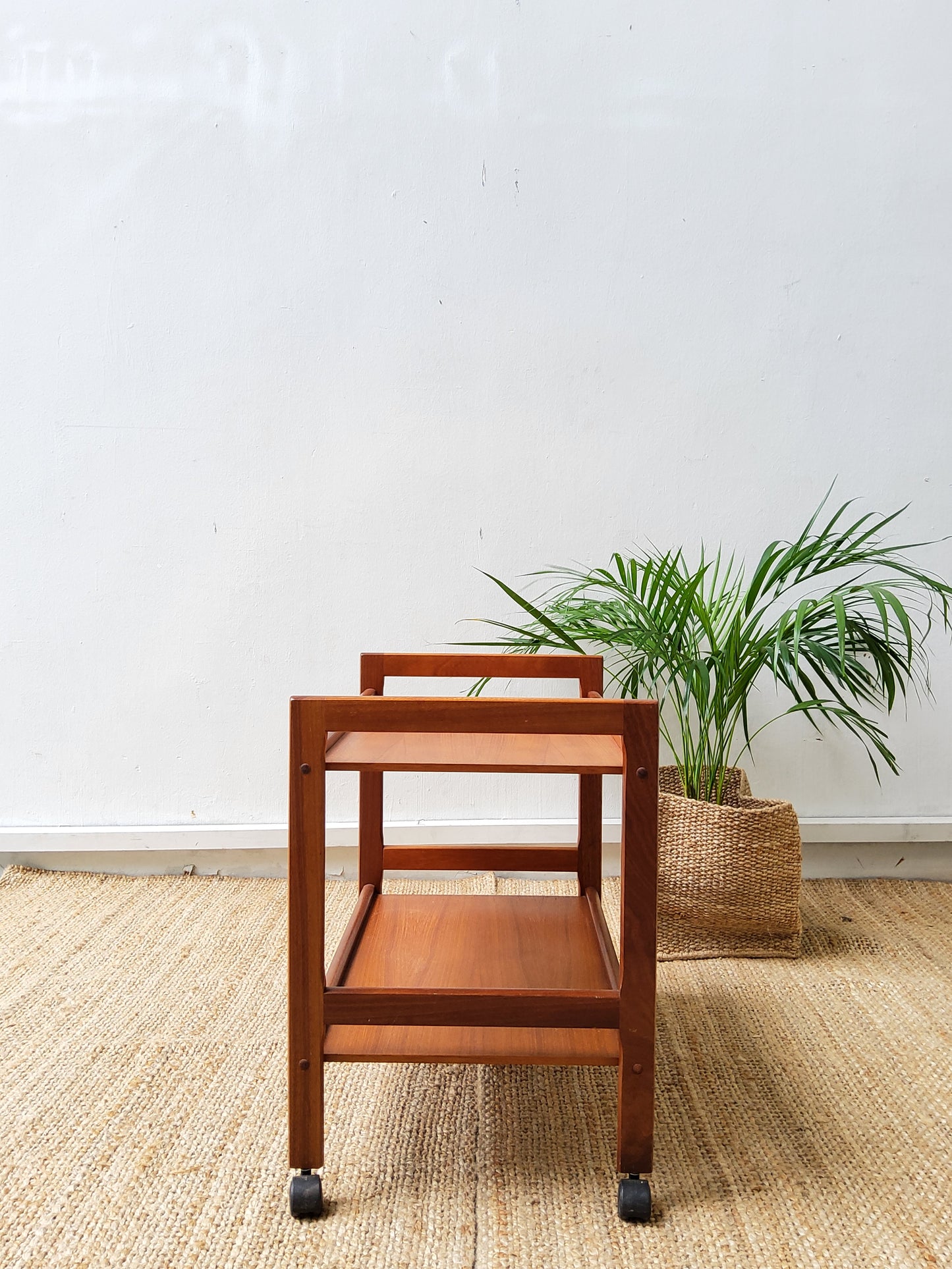 1960 Mid-century Danish Teak trolley/Bar cart