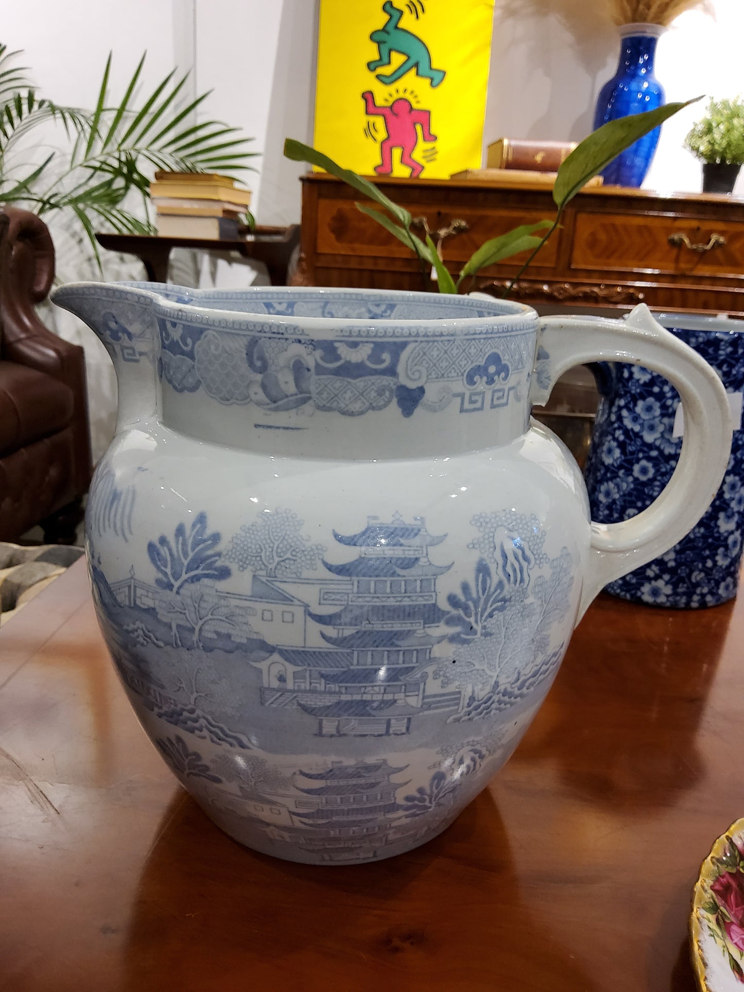 Antique Blue and White Transferware