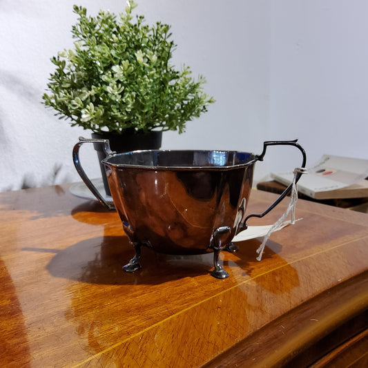 Antique Brass Sugar Bowl