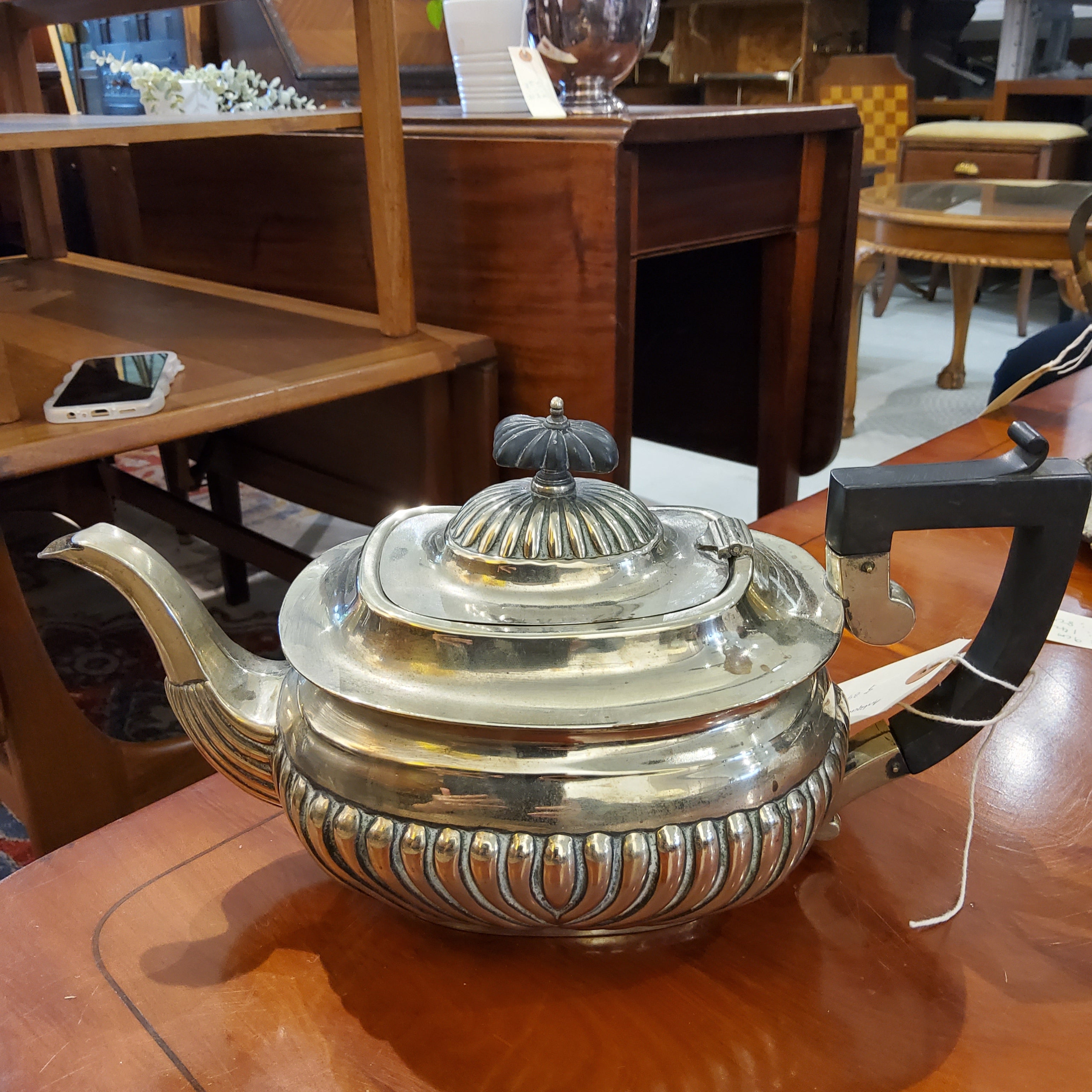 Antique Silver Plated Teapot
