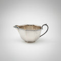 Antique silver plated milk jar