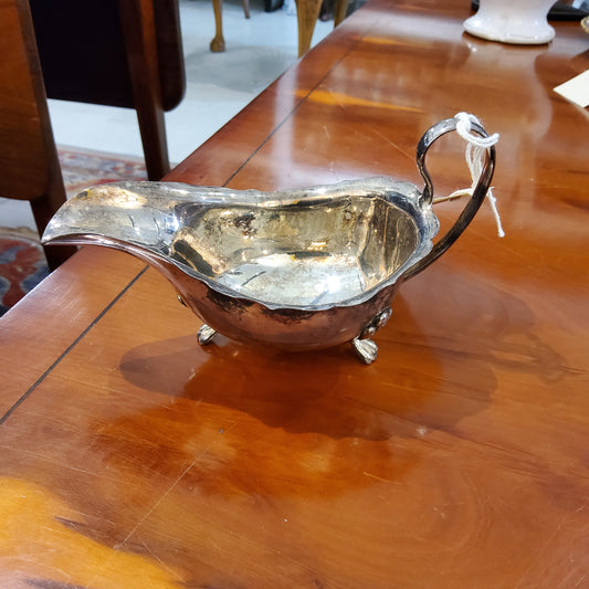 Antiques silver plated milk jar