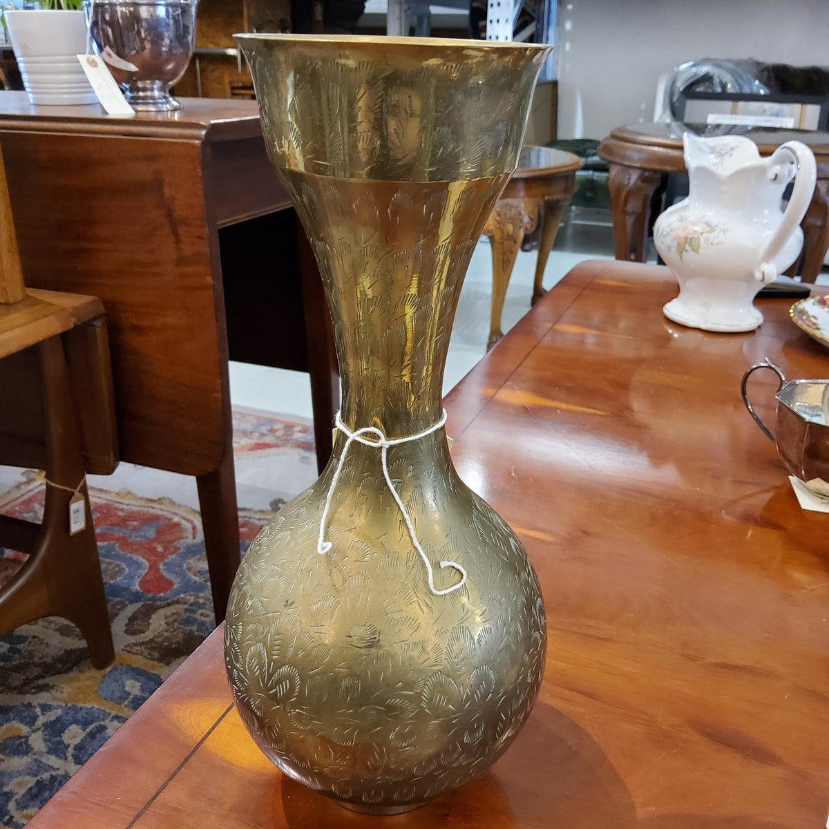 Vintage Brass flower pot