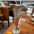 Vintage silver plated flower pot