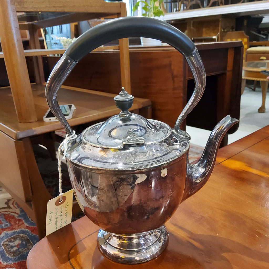 1920 JBA son Vintage handsolded silver plated teapot
