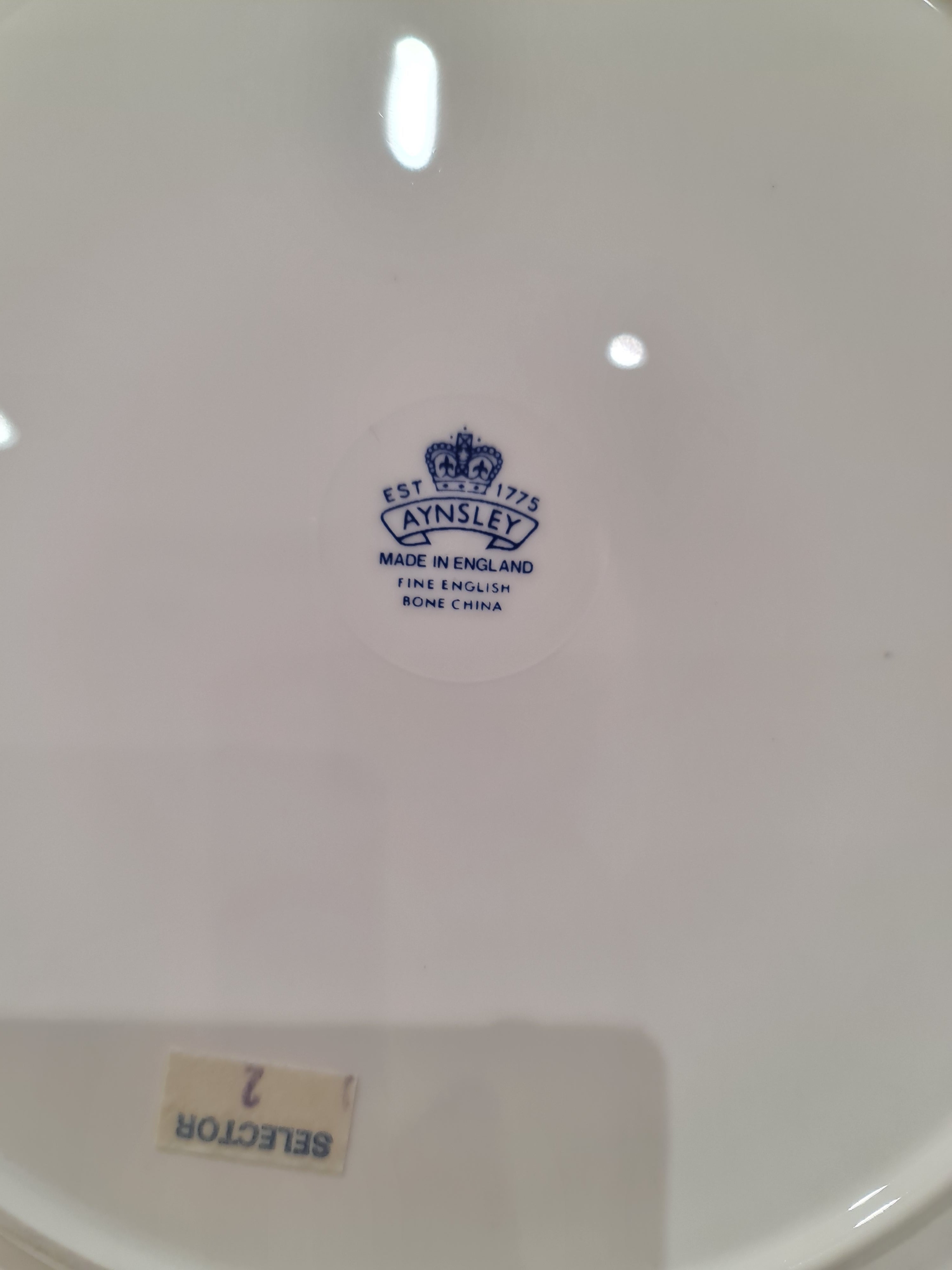 Vintage Aynsley Commemorate Plate of the Marriage of Lady Diana & Prince Charles.