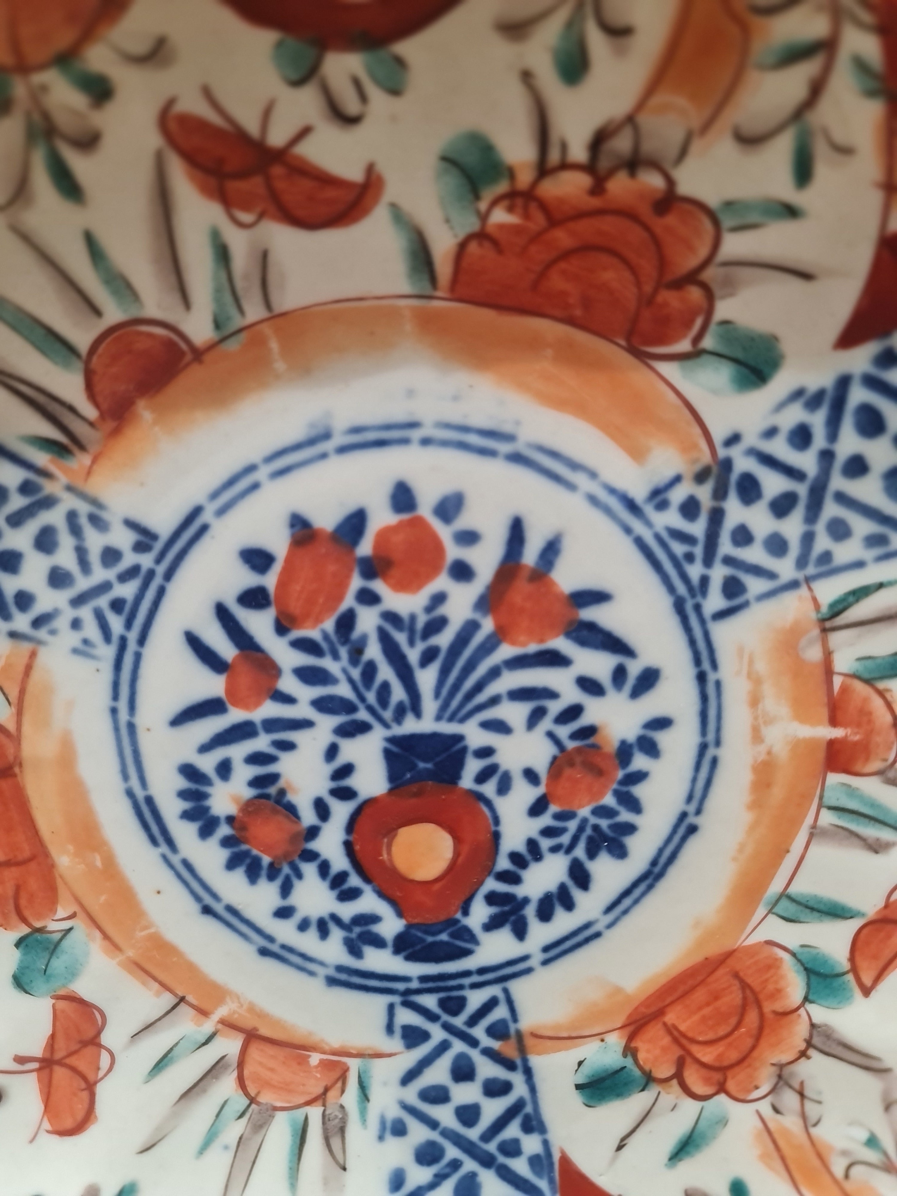 Japanese Imari plates, dishes and plaques