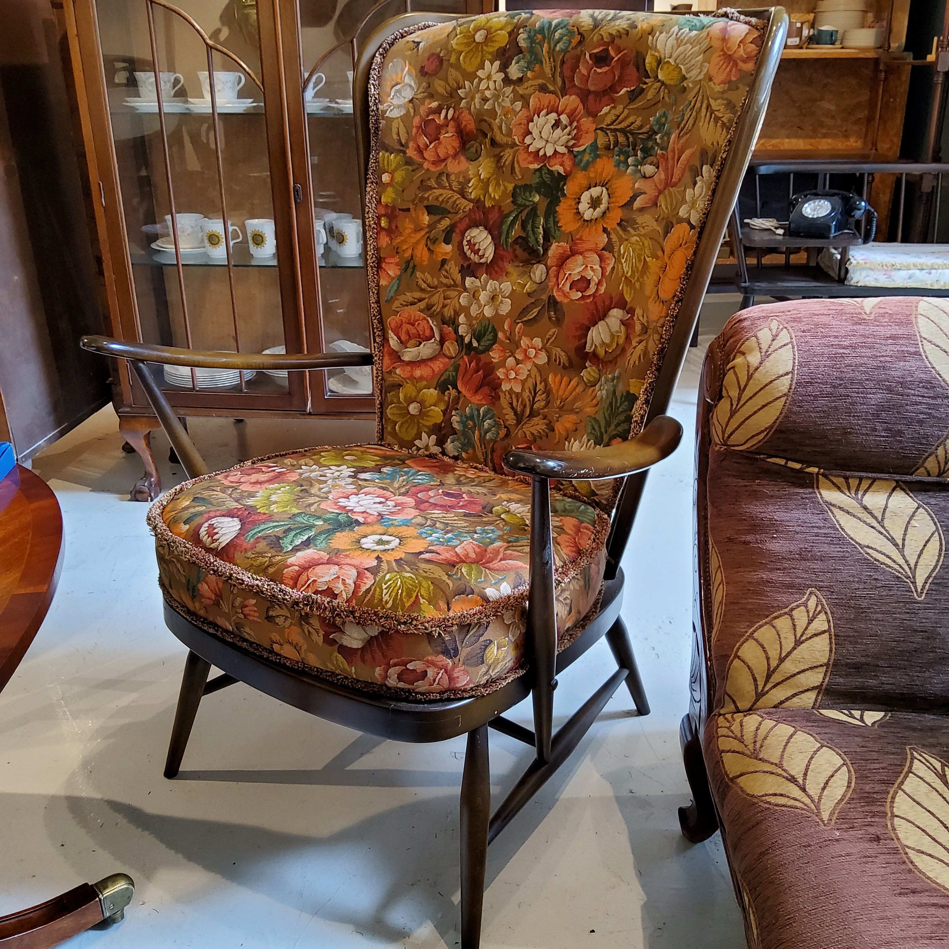 Vintage Ercol Windson King Chair