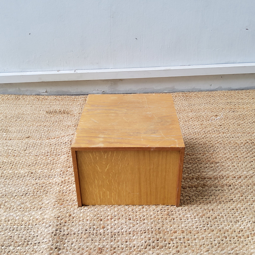 Vintage Library Card Catalog Index Box