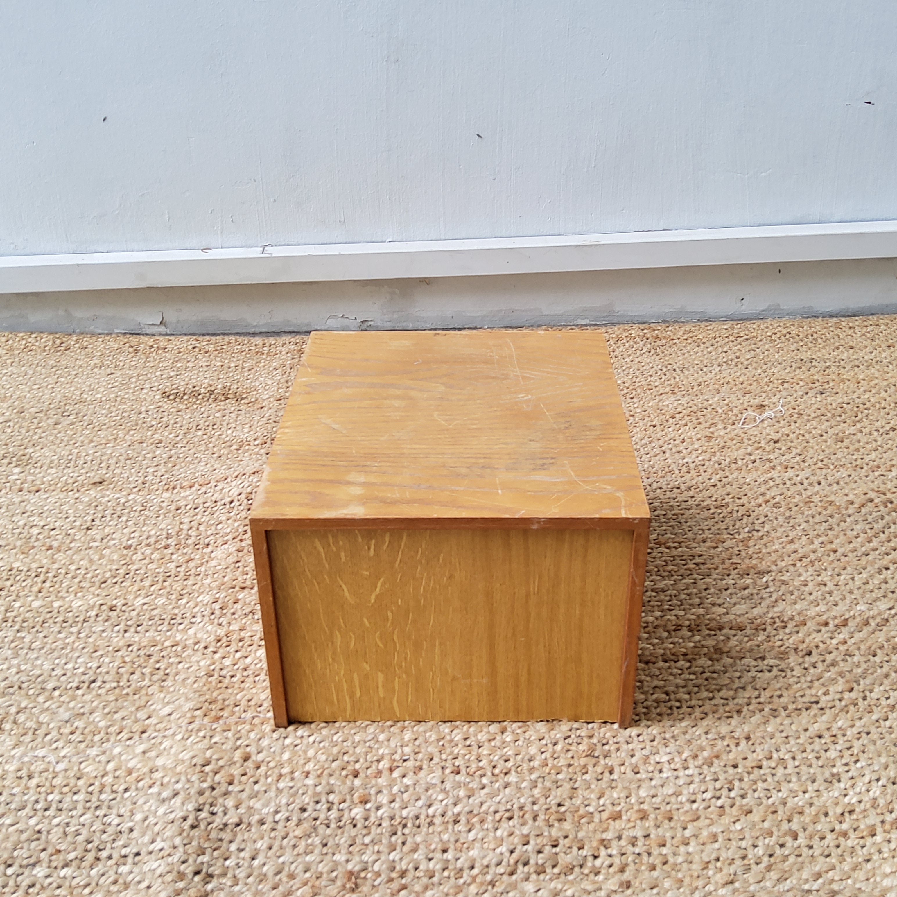 Vintage Library Card Catalog Index Box