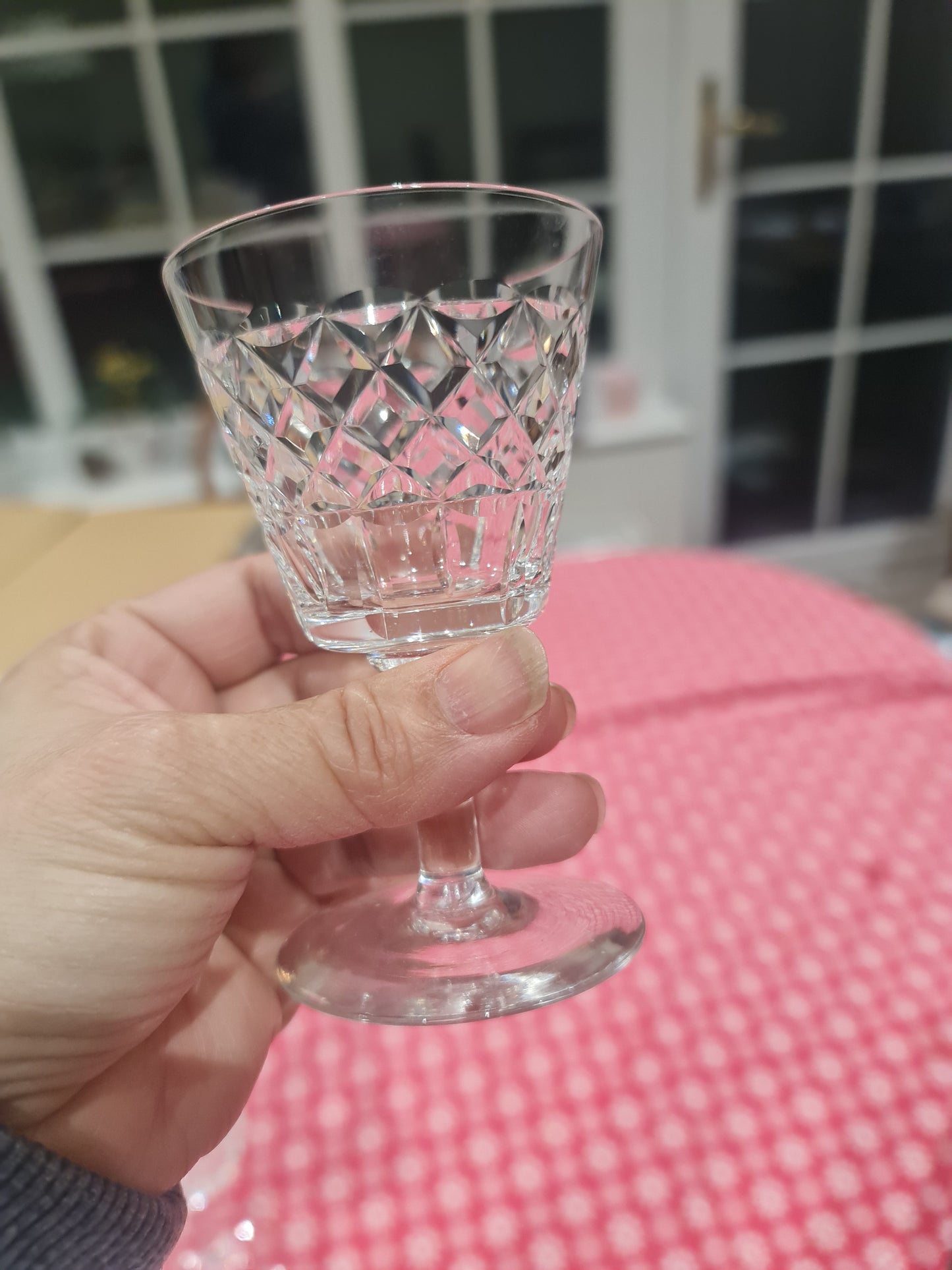 Waterford crystal wine glass replacement x 3 pcs