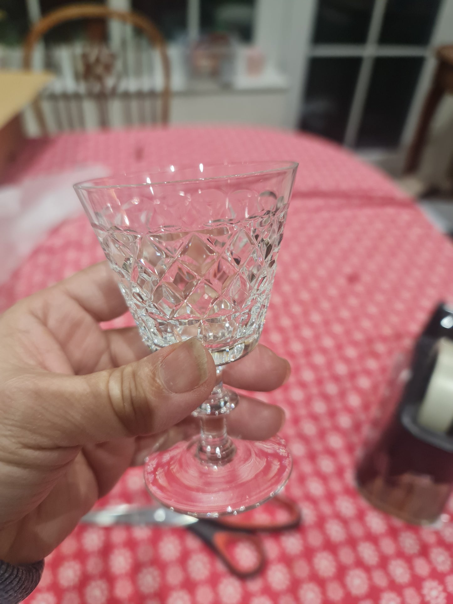 Waterford crystal wine glass replacement x 3 pcs