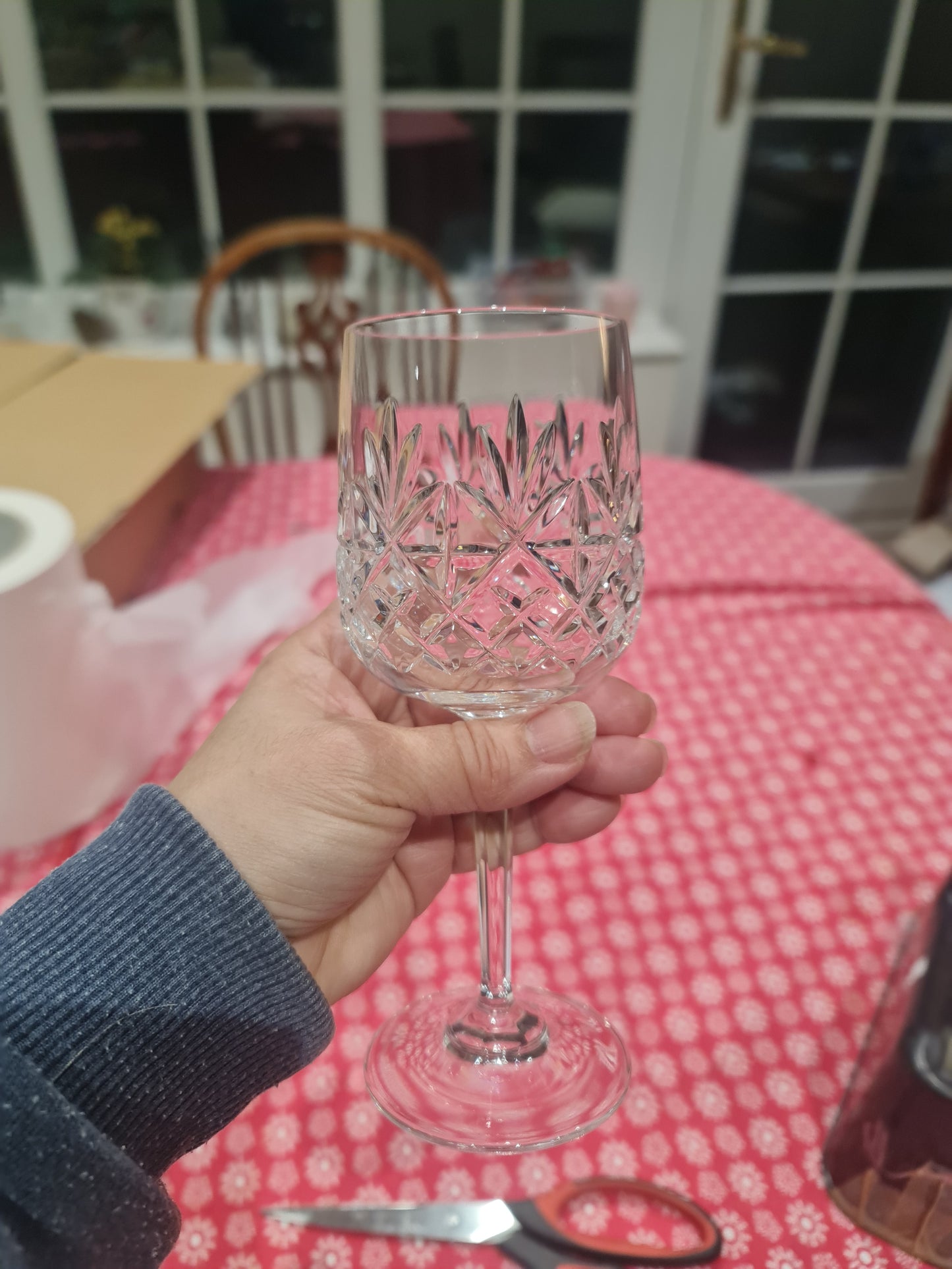 Waterford crystal wine glass replacement x 3 pcs