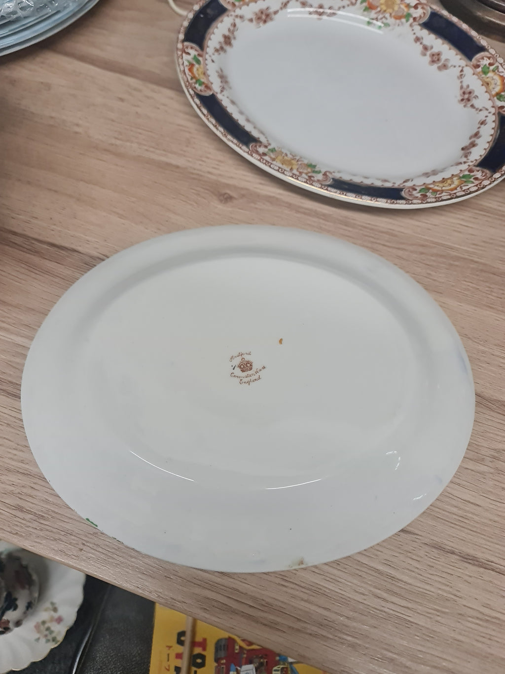 Thomas Forester & son Stratford series 1859 Imari oval serving  Platter 26 x 21 cm