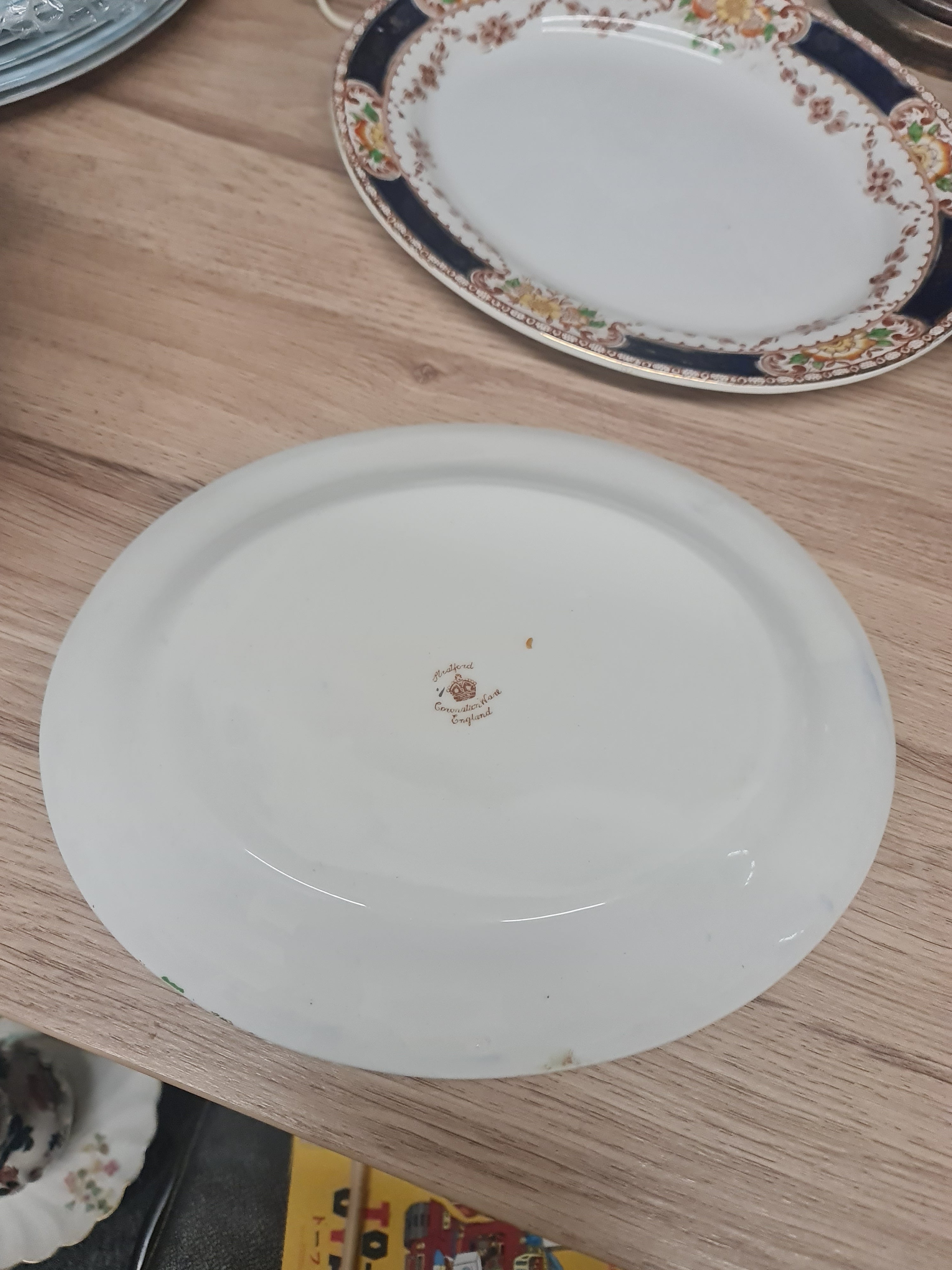 Thomas Forester & son Stratford series 1859 Imari oval serving  Platter 26 x 21 cm