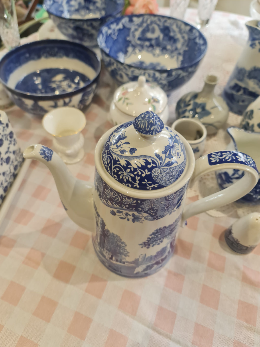 Vintage Spode rare size big tea /coffee pot