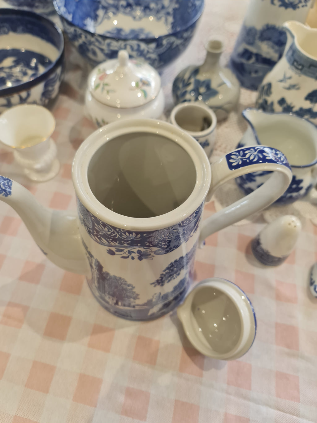 Vintage Spode rare size big tea /coffee pot