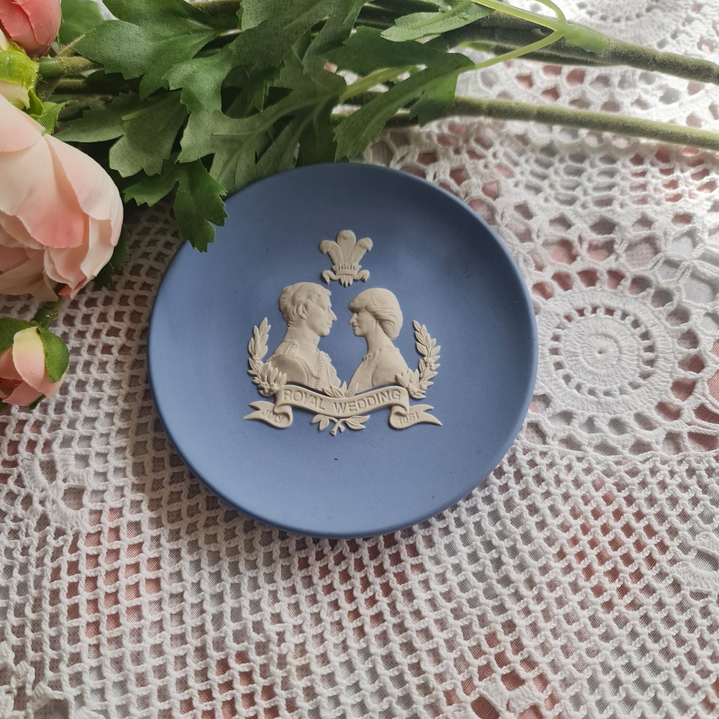 Wedgwood jasperware Royal wedding trinket dish