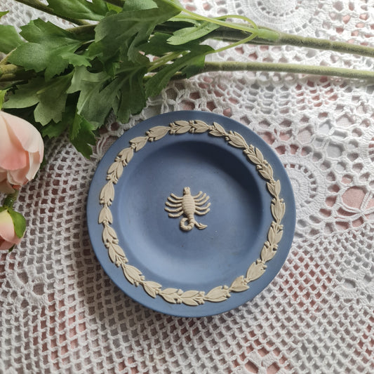 Wedgwood jasperware Round trinket dish - wild life association collection