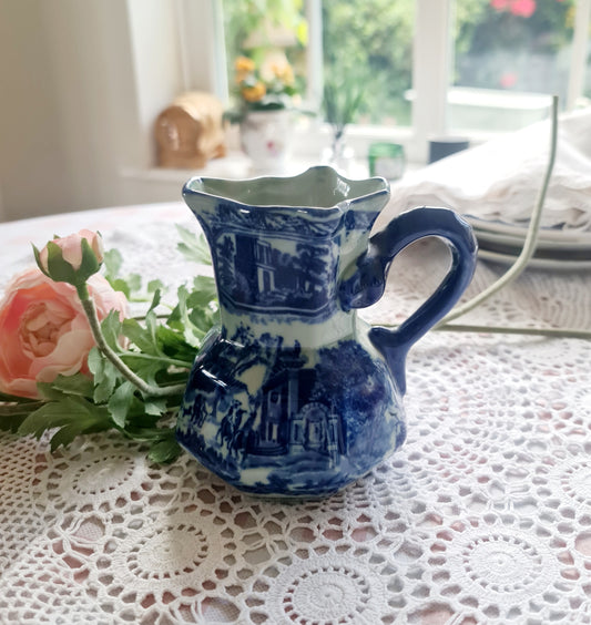 Victorian Ironstone Hydrangea jug