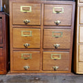 Card Catalogue With 6 drawers