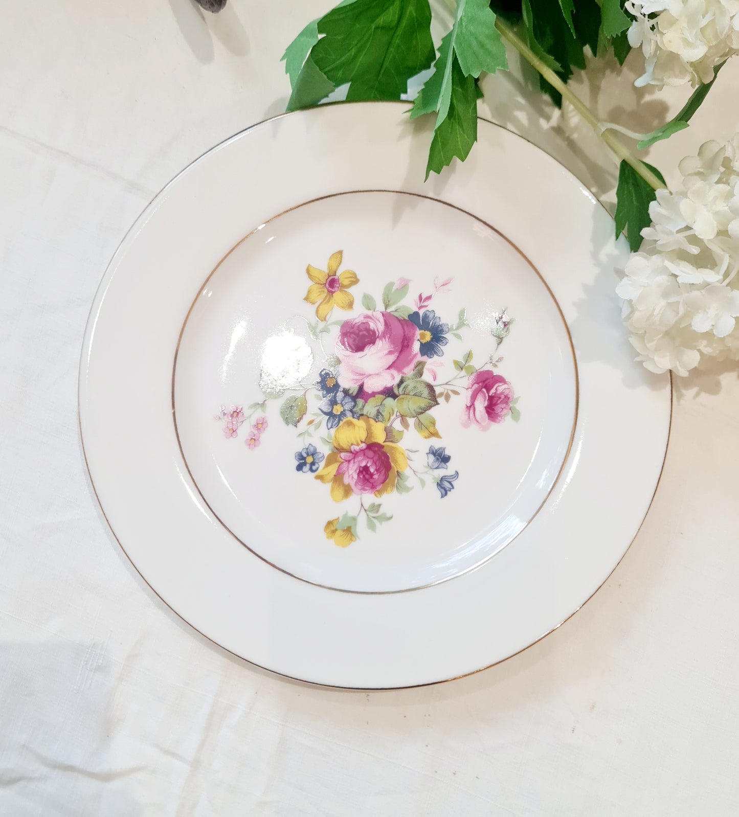 Colonial williamburg 20 cm flora plate