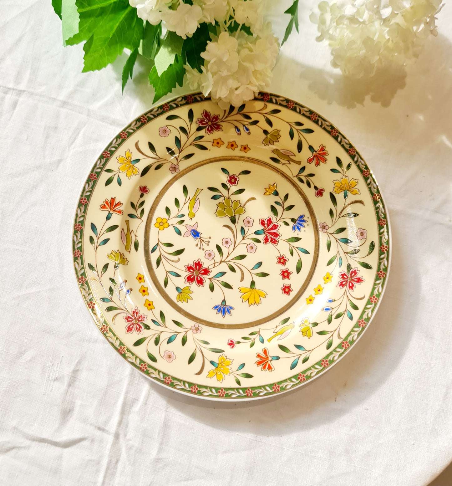 Minton style fine bone china  plate 26.5cm