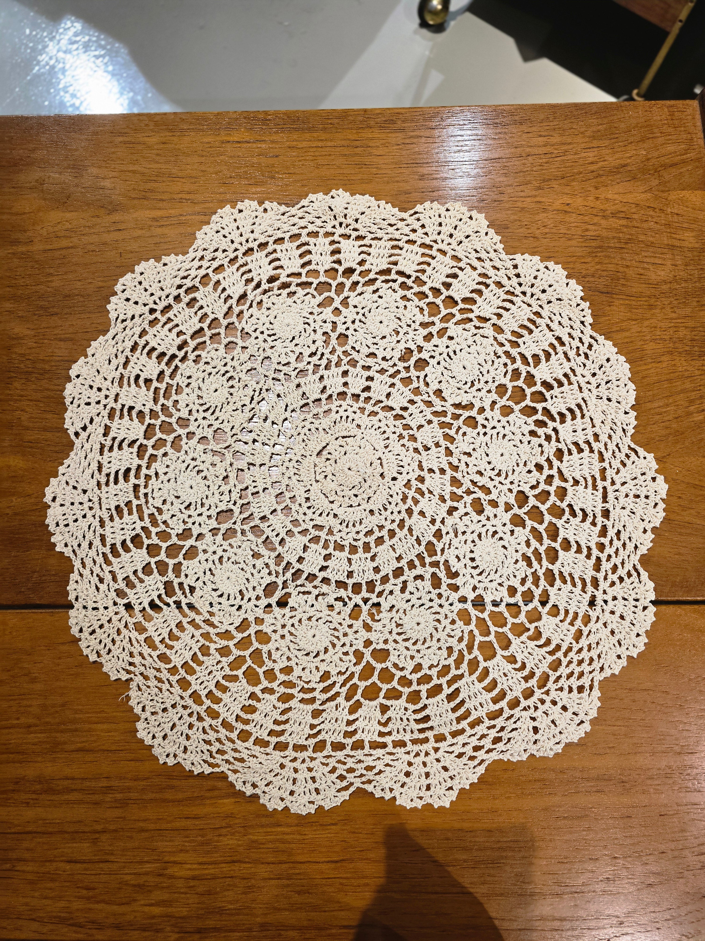 Round Linen Table Cloth 50cm
