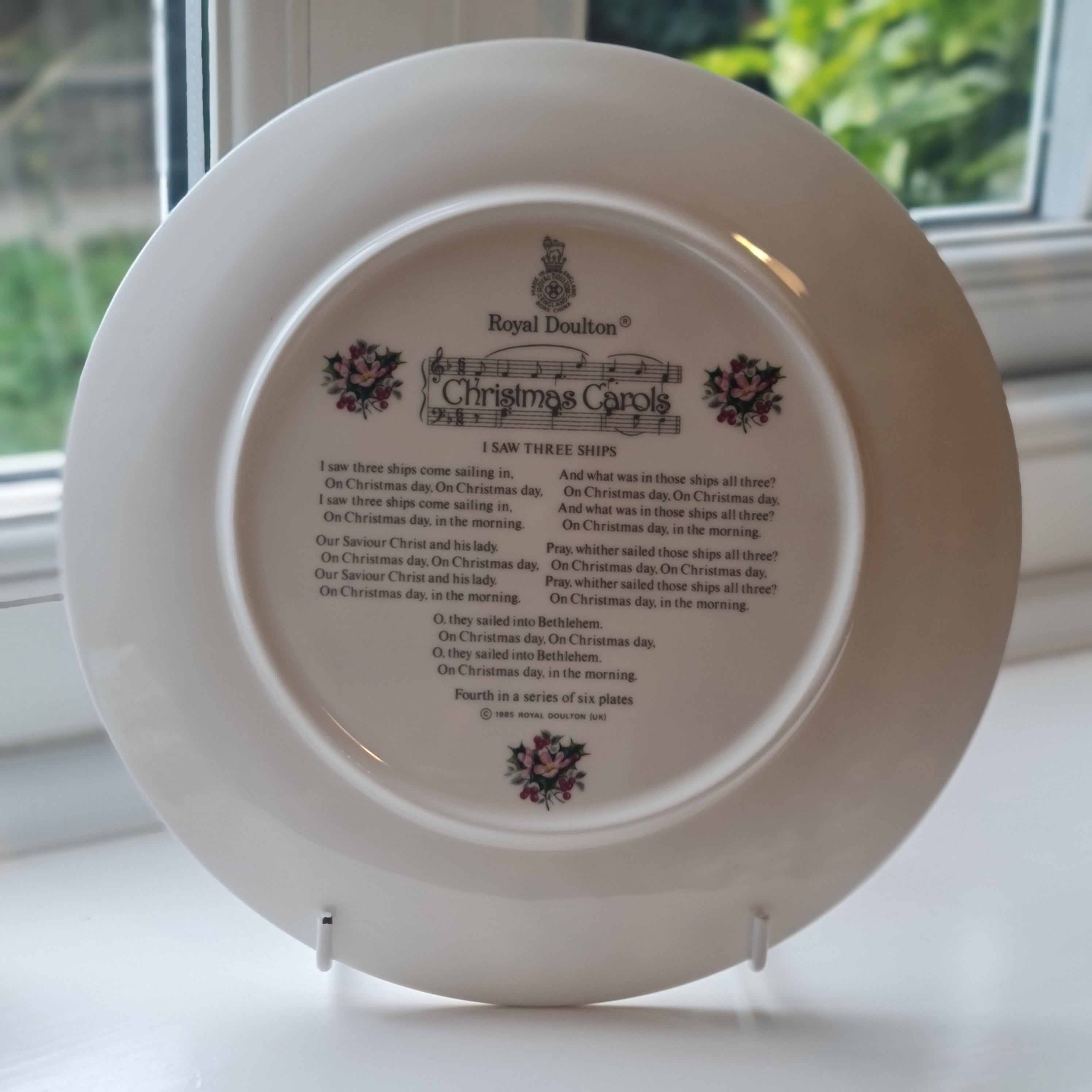 Royal Doulton Christmas Carol collector plate