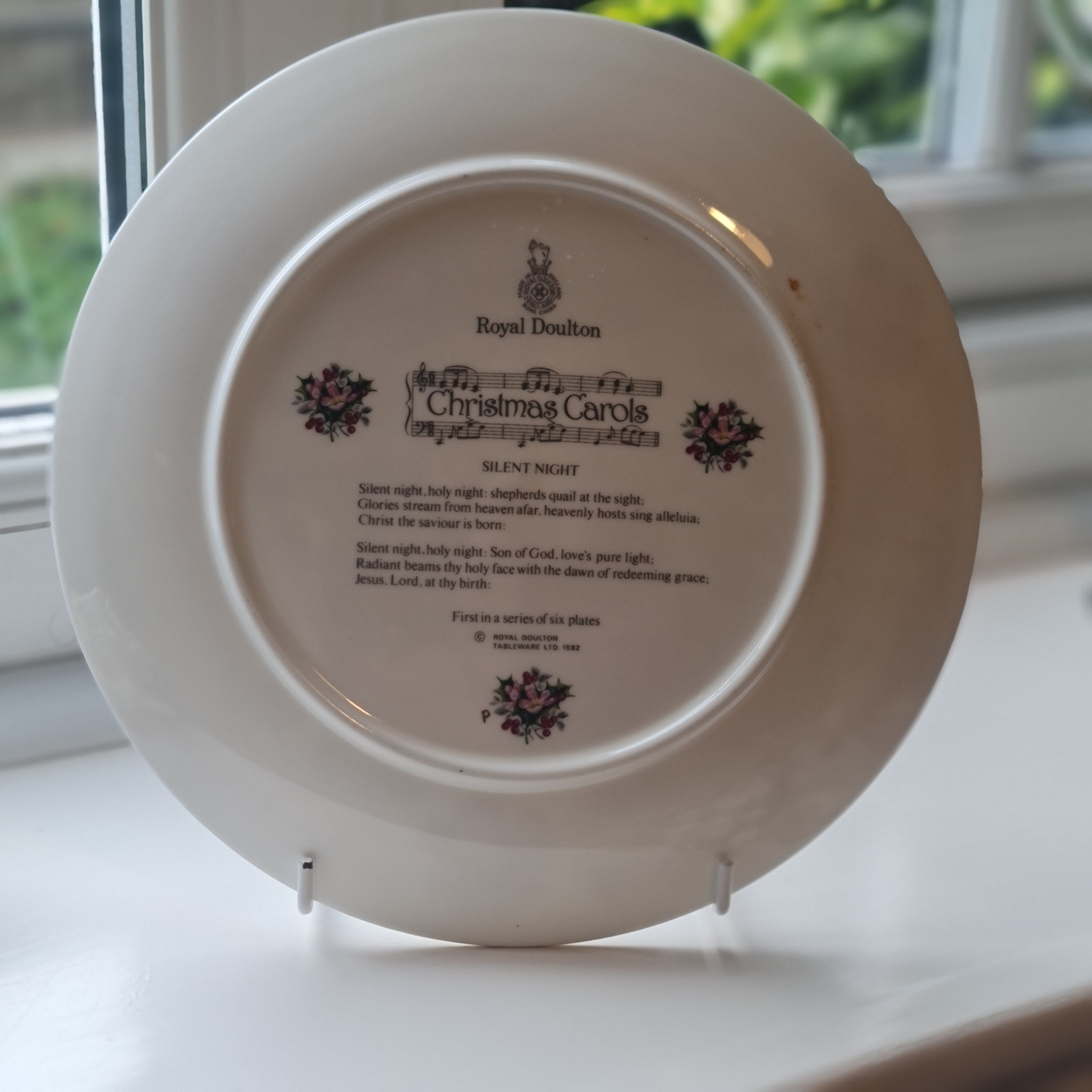 Royal Doulton Christmas Carol collector plate