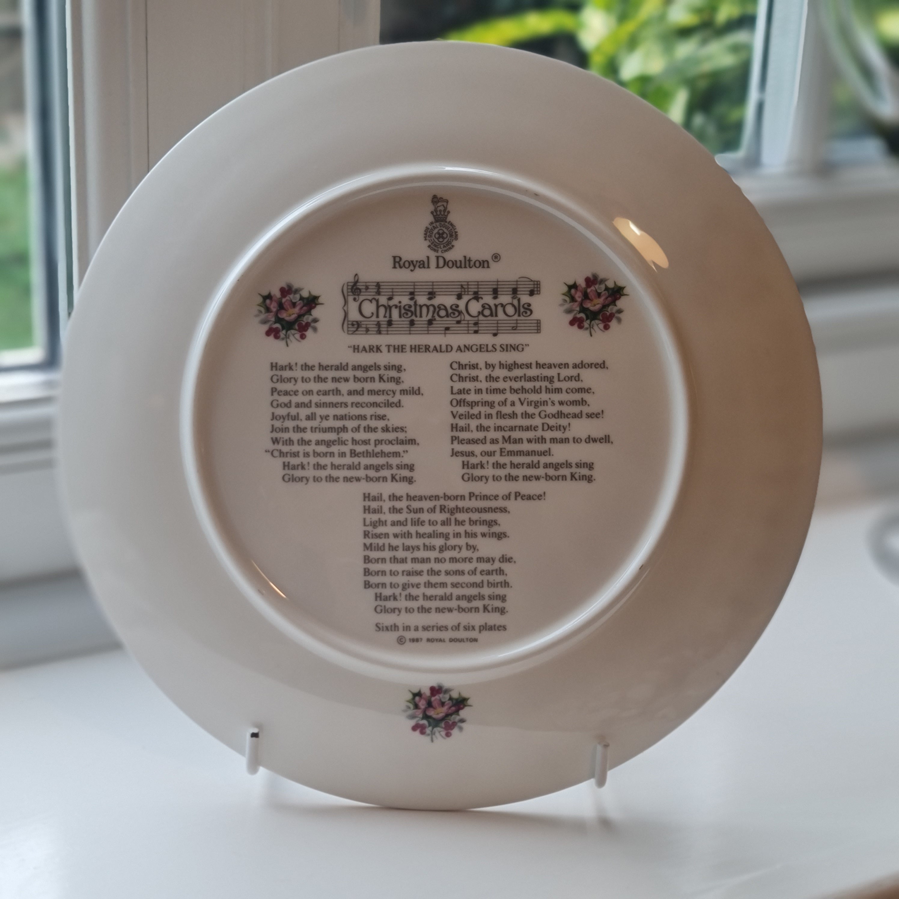 Royal Doulton Christmas Carol collector plate