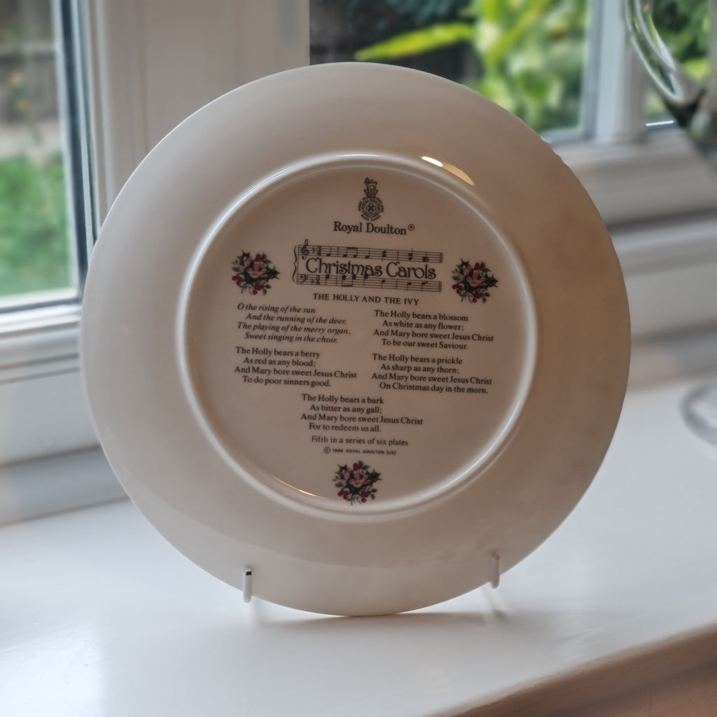 Royal Doulton Christmas Carol collector plate