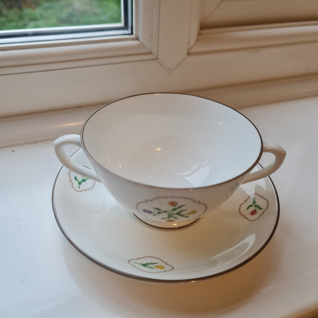 Rare Coalport Hand-Painted Dinnerware