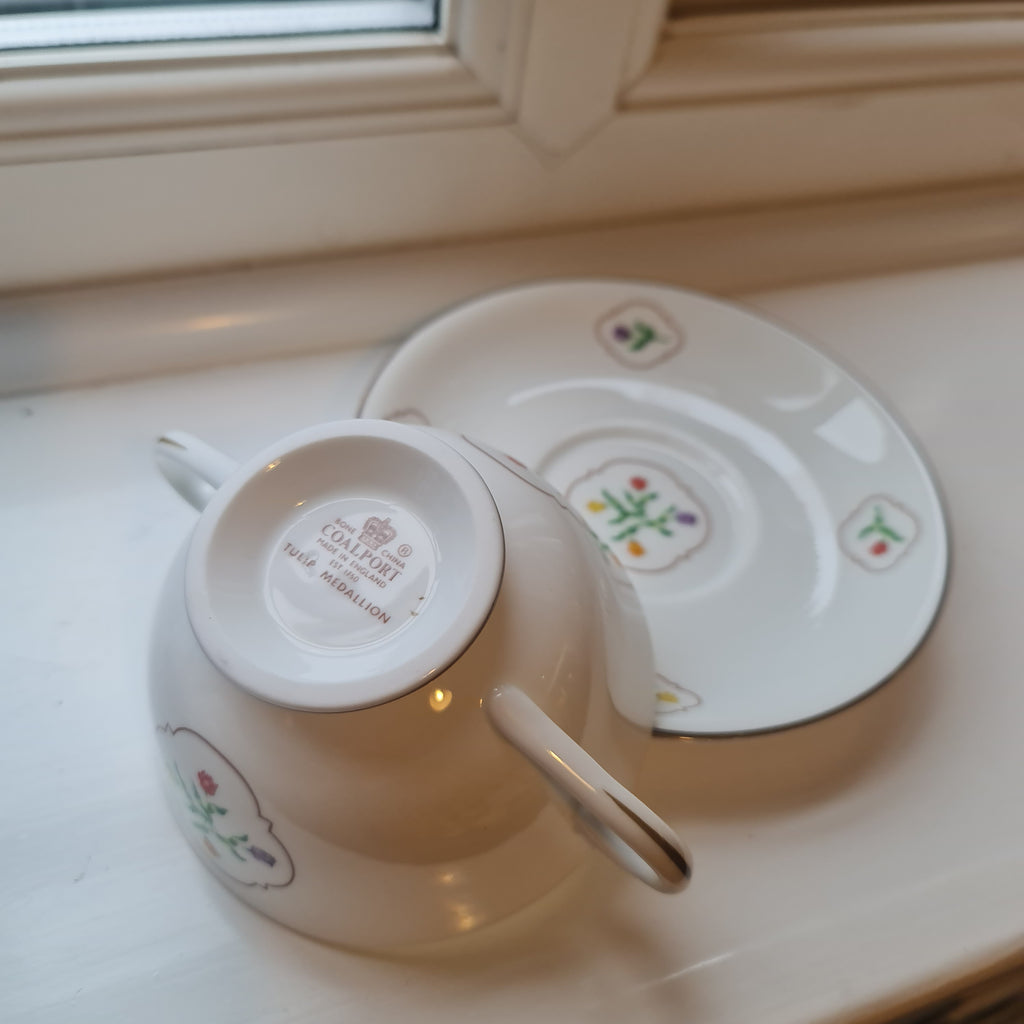 Rare Coalport Hand-Painted Dinnerware