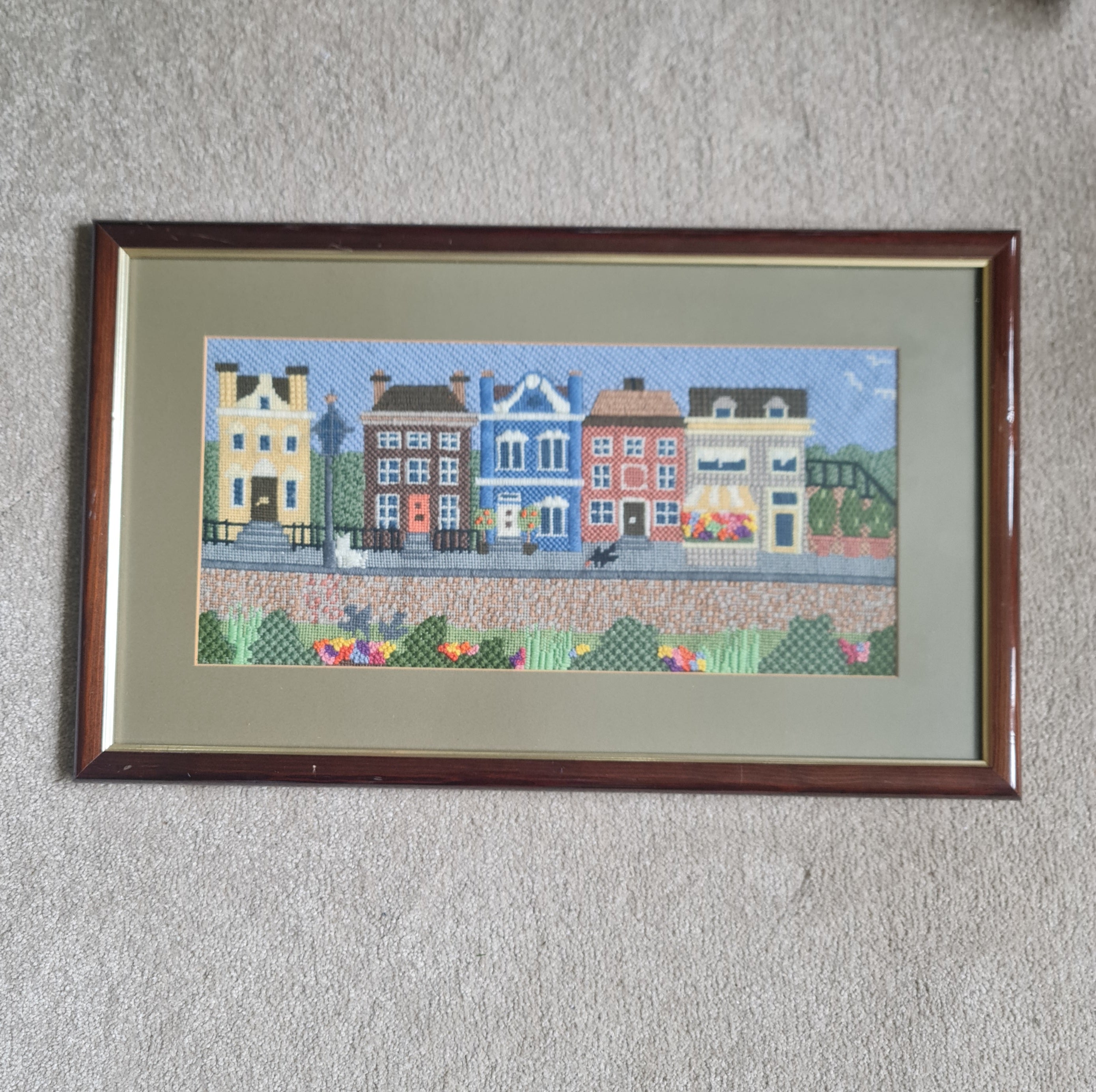 Vintage Embroidery by Sarah N Newton 1986