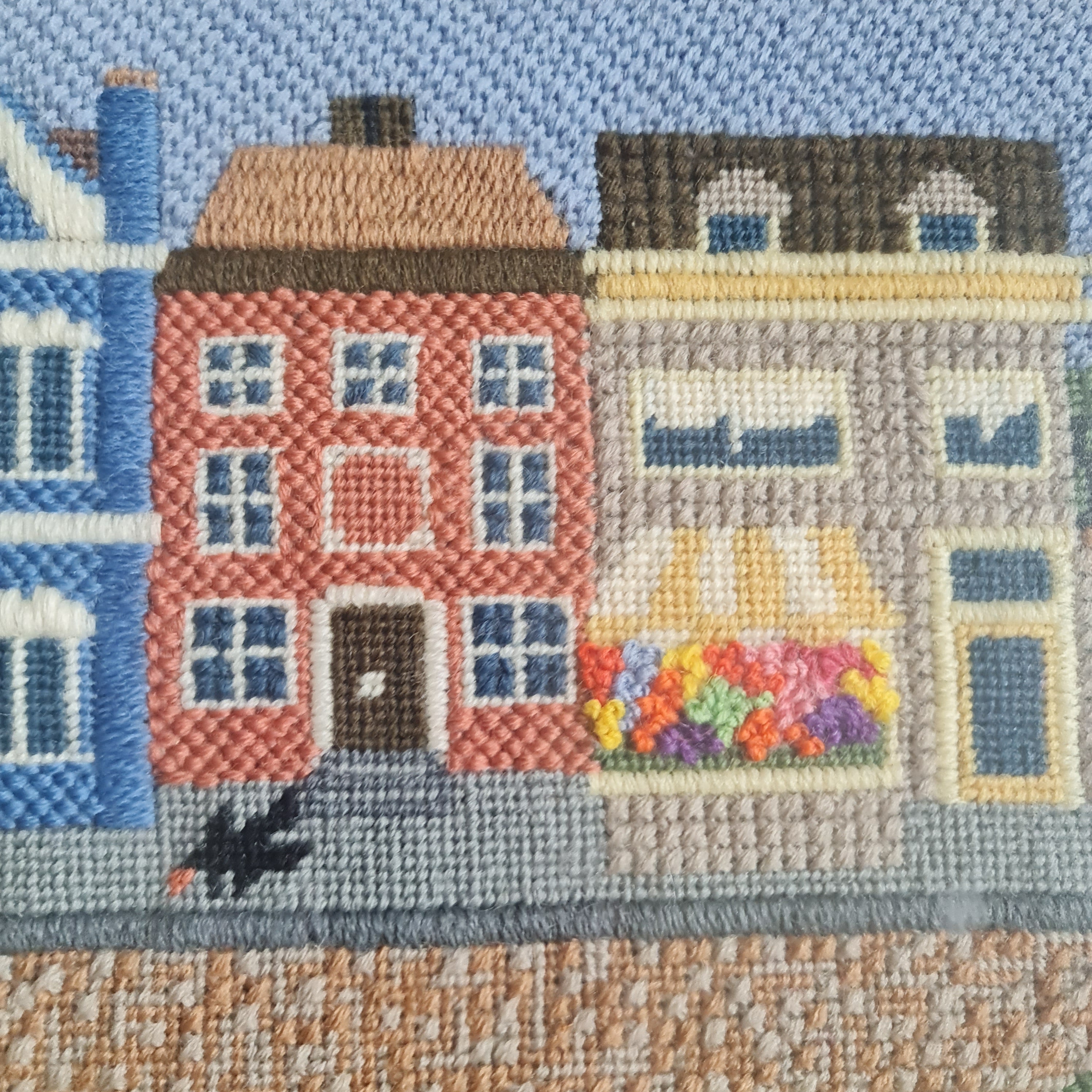Vintage Embroidery by Sarah N Newton 1986