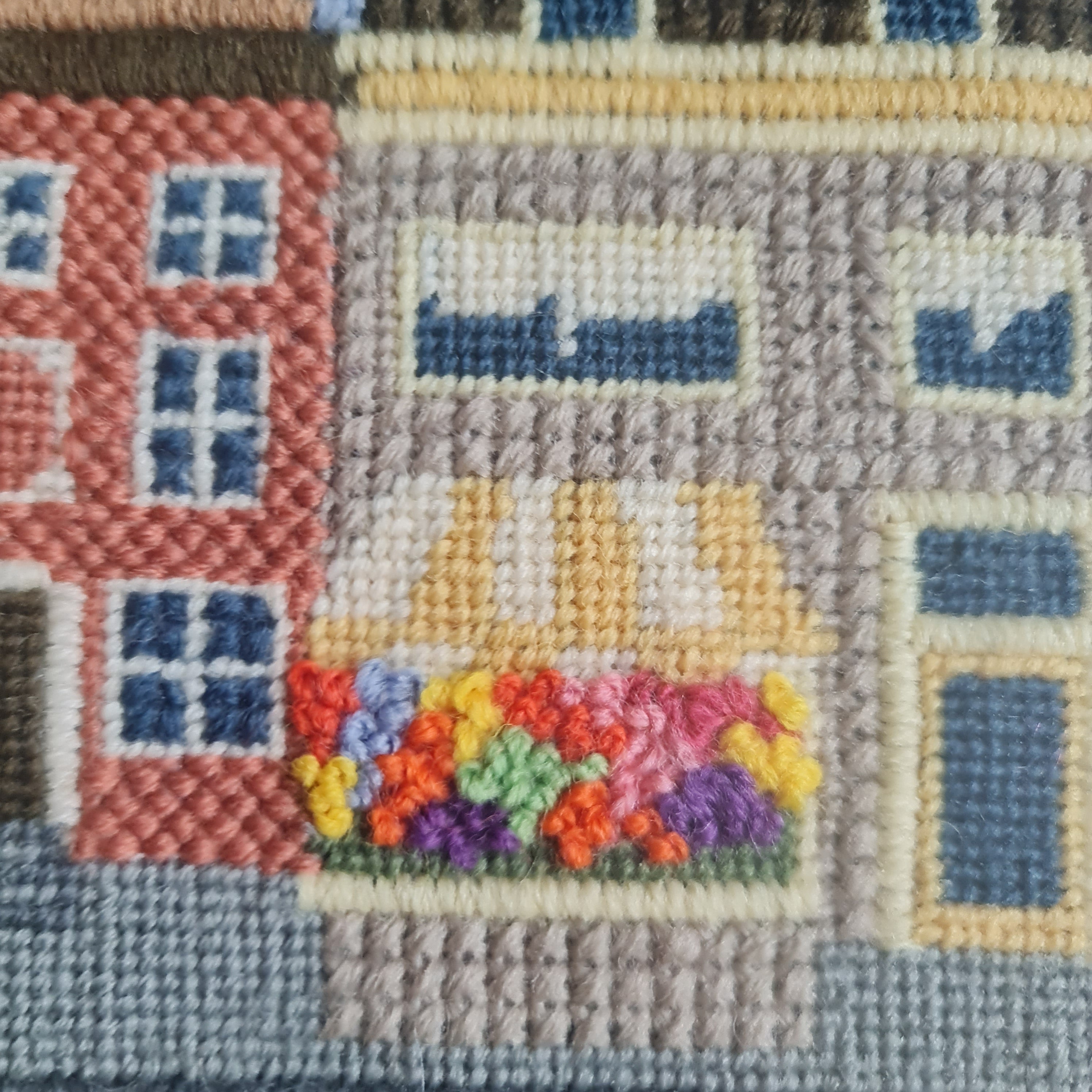Vintage Embroidery by Sarah N Newton 1986