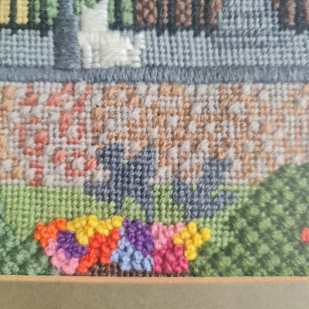 Vintage Embroidery by Sarah N Newton 1986