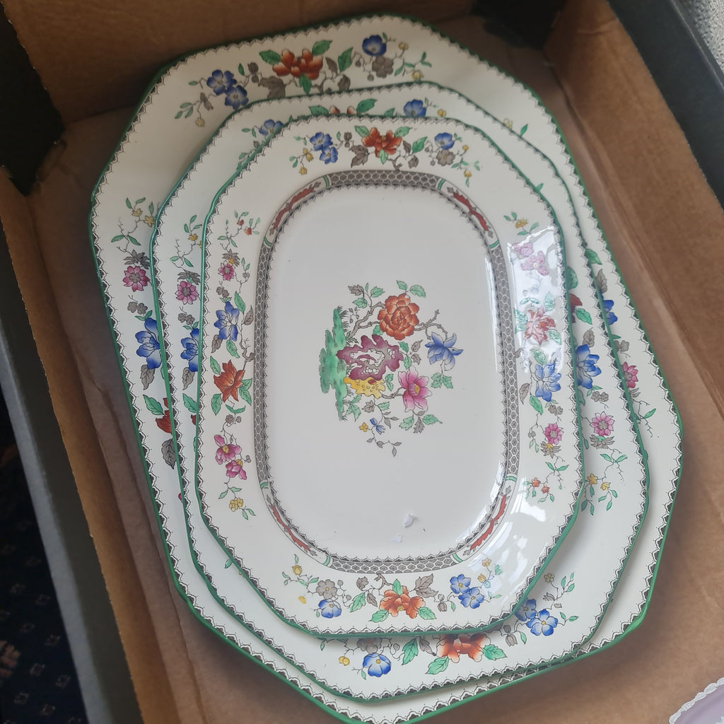 Rare Spode Copeland big serving platter x 3