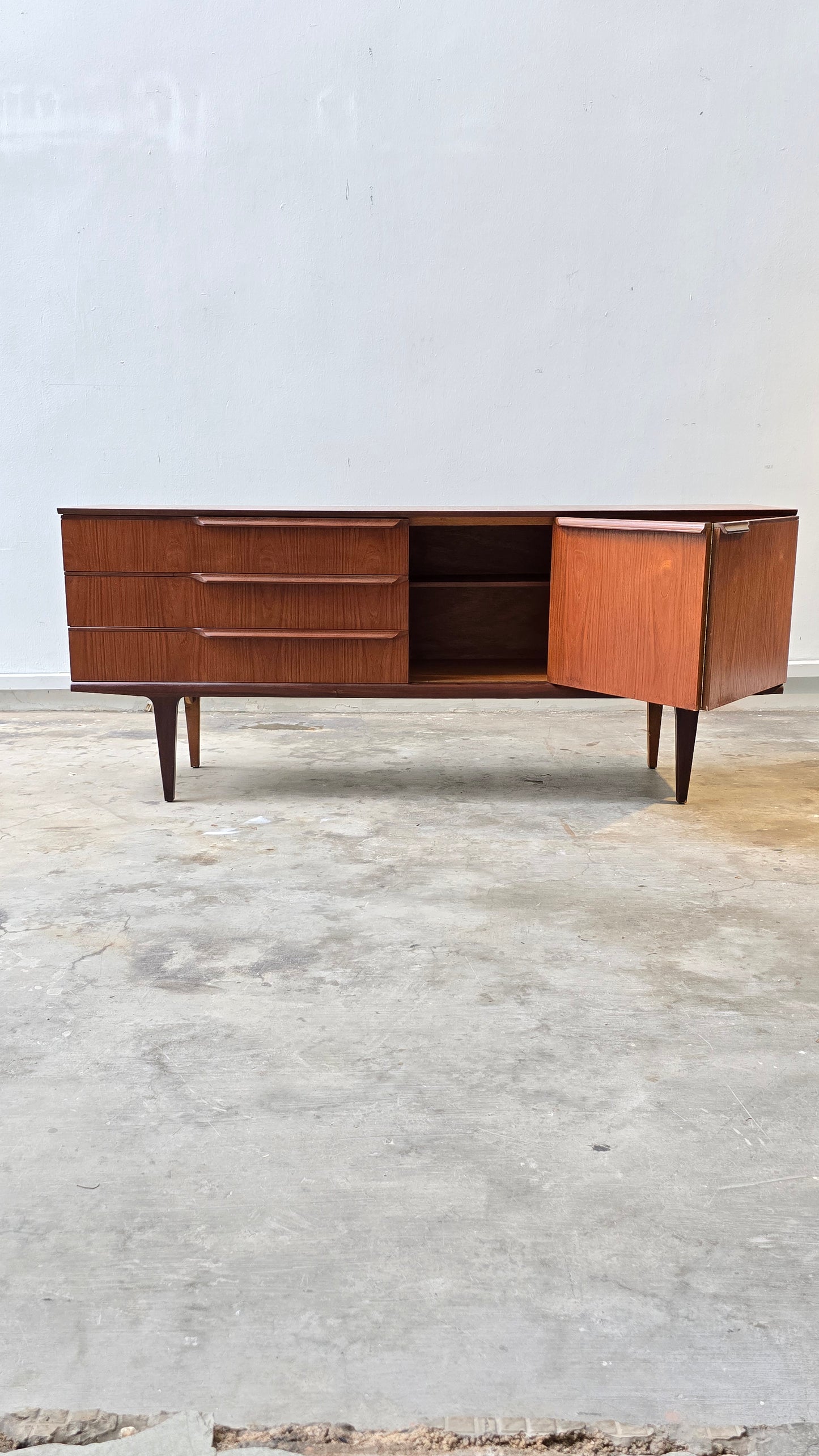 Mid-Century British Teak Sideboard, 1960s