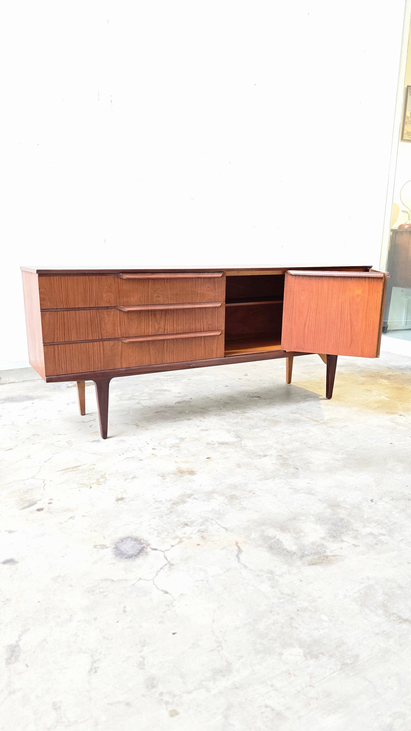 Mid-Century British Teak Sideboard, 1960s