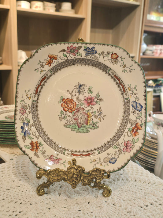 Copeland Spode Chinese Rose Square Serving Plate