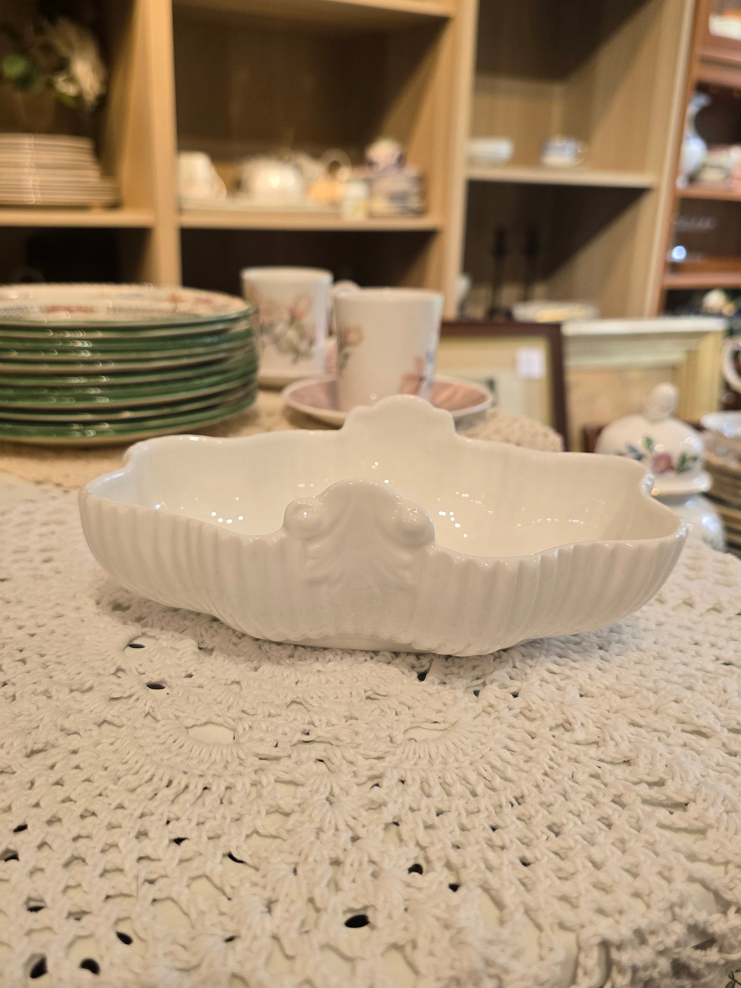 Coalport White Bone China Decorative Dish