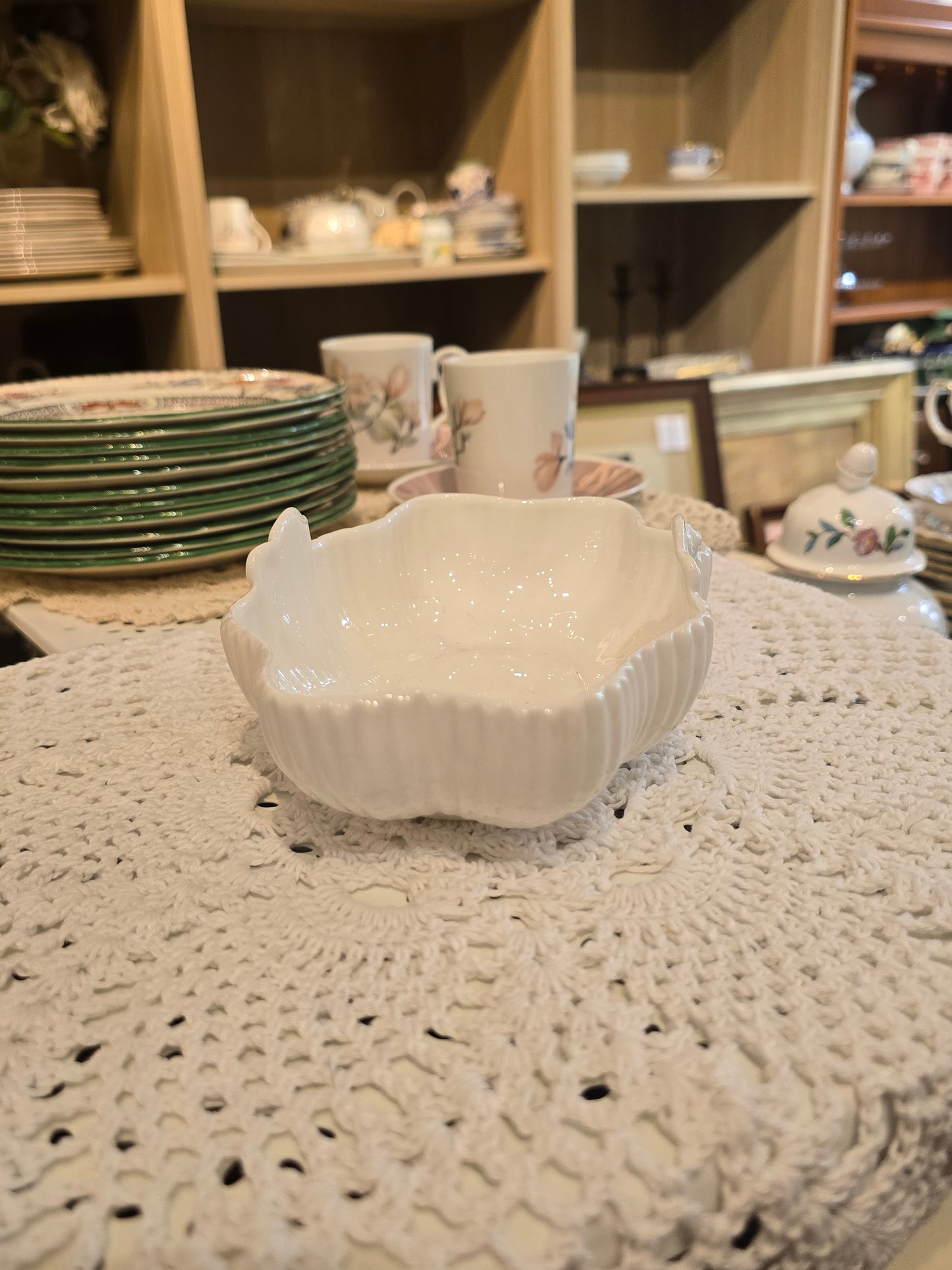 Coalport White Bone China Decorative Dish